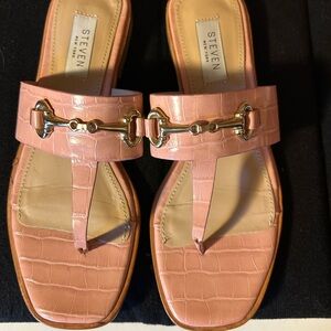 Stephen New York baby pink Women's Sandals size 6m NWOT!